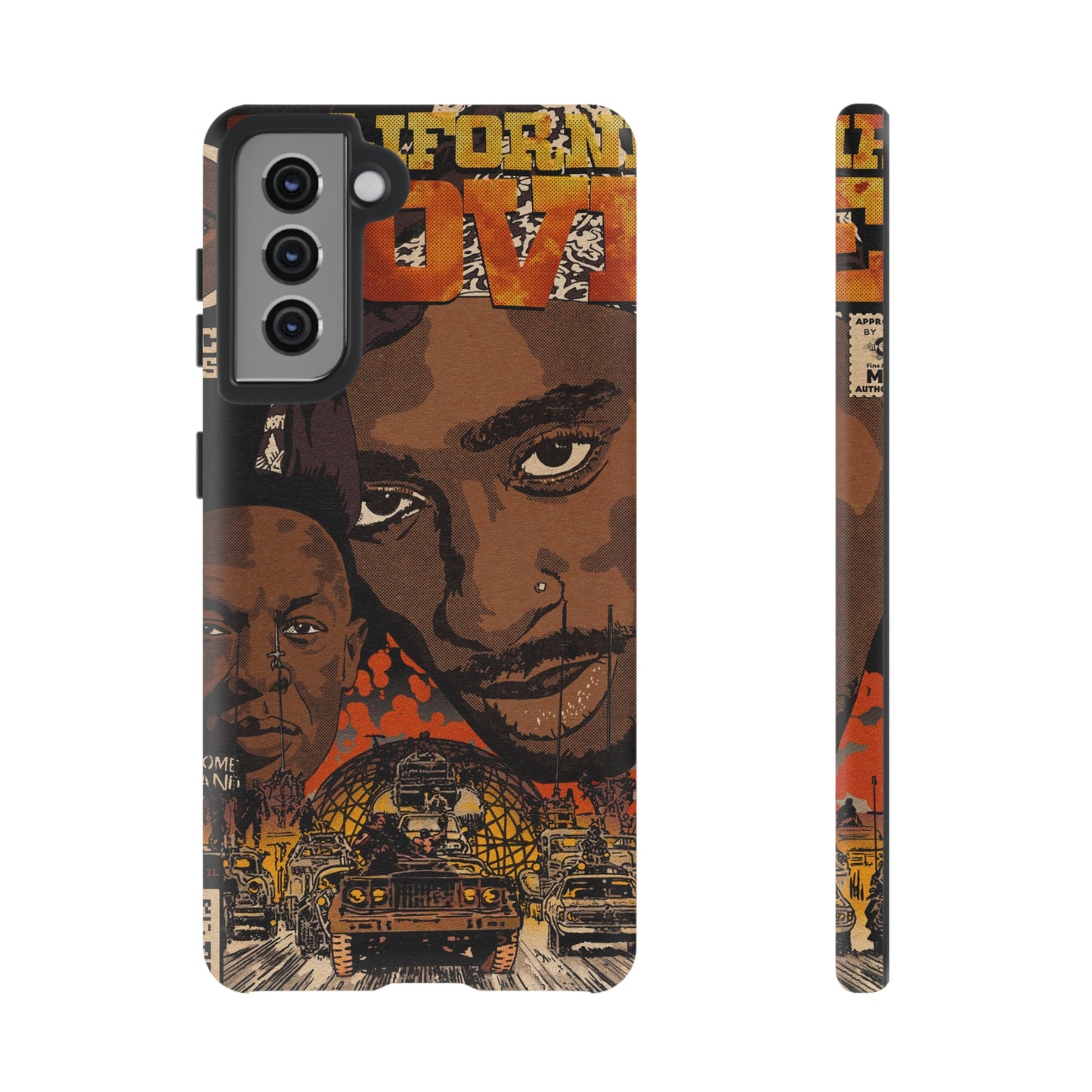 2pac & Dr. Dre - California Love- Tupac - Tough Phone Cases