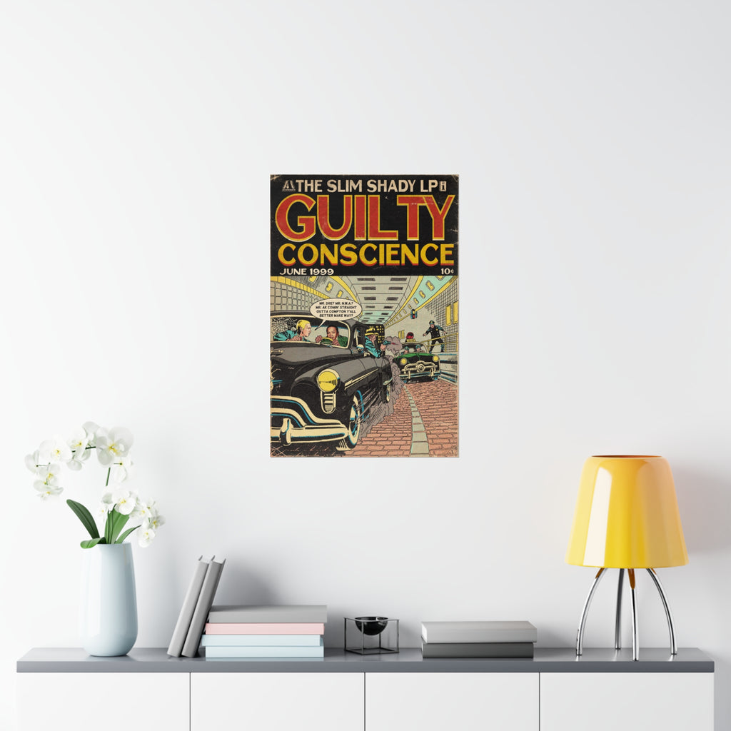 Guilty Conscience- Vertical Matte Poster