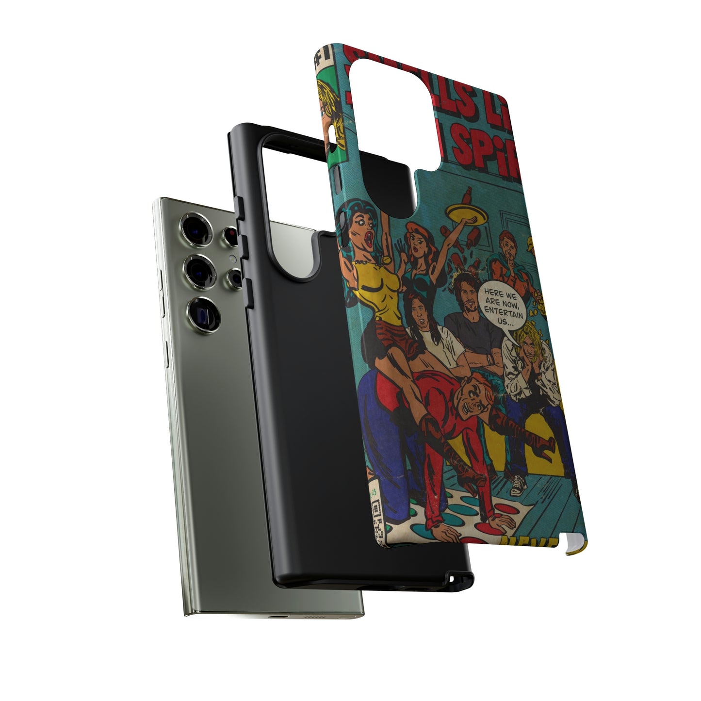 Nirvana - Smells Like Teen Spirit - Tough Phone Cases