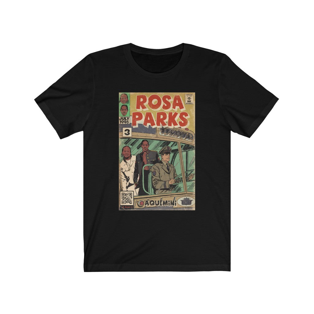 OutKast - Rosa Parks Hip Hop Comic Art - Unisex Jersey Short Sleeve Tee