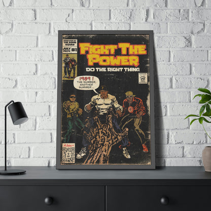 Public Enemy - Fight The Power -  Framed Paper Posters