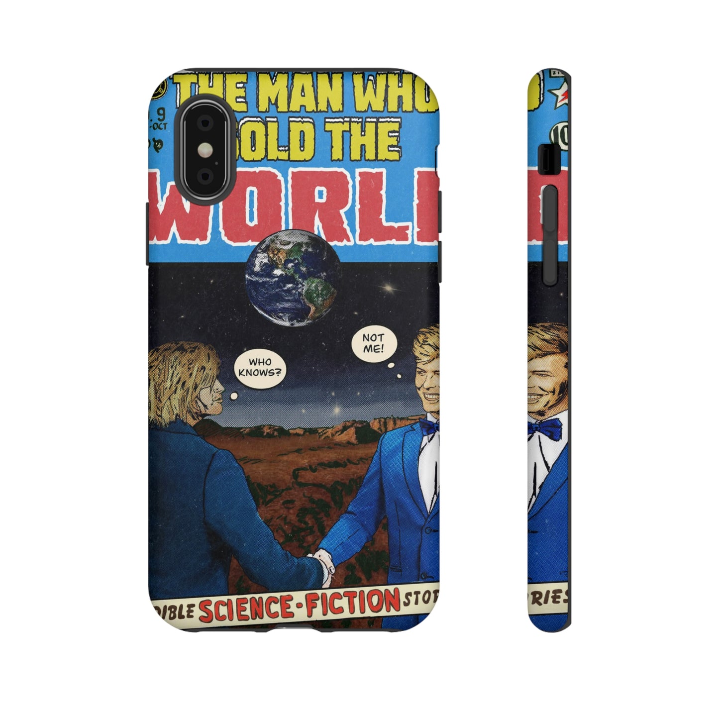 Nirvana & Bowie - Man Who Sold The World- Tough Phone Cases