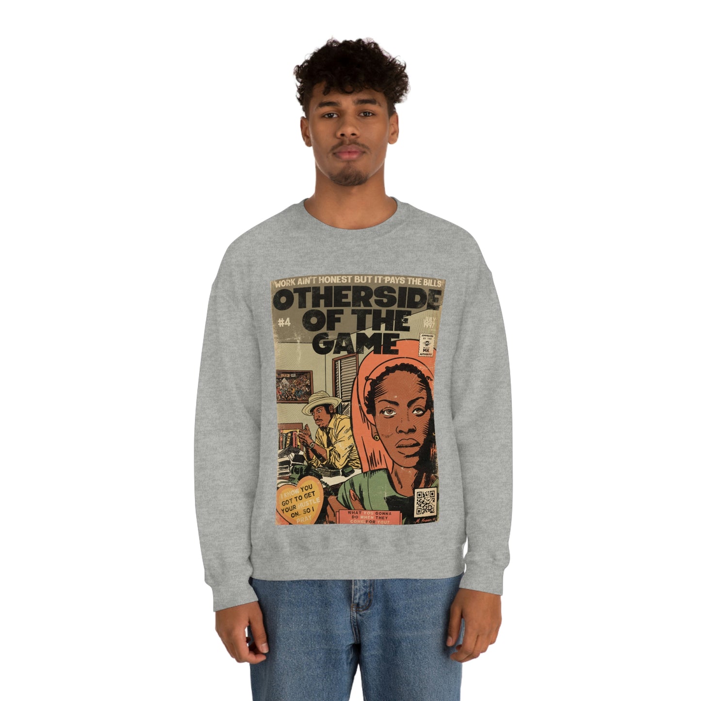 Erykah Badu - Otherside of the Game - Unisex Heavy Blend™ Crewneck Sweatshirt