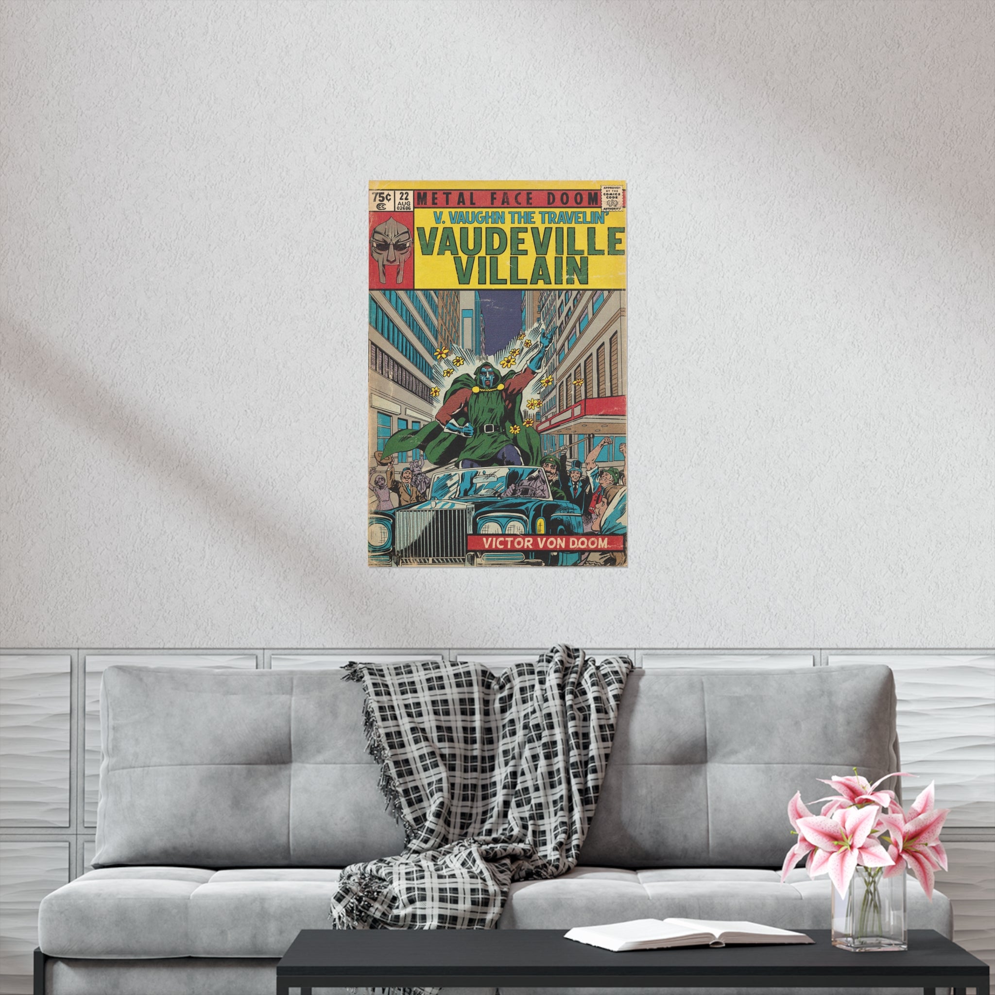 Vaudeville Villain - Vertical Matte Poster