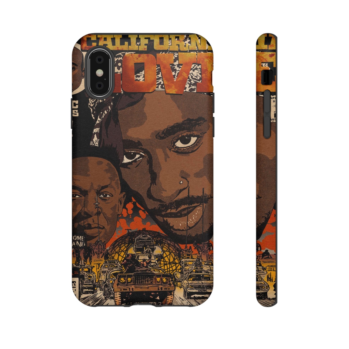 2pac & Dr. Dre - California Love- Tupac - Tough Phone Cases