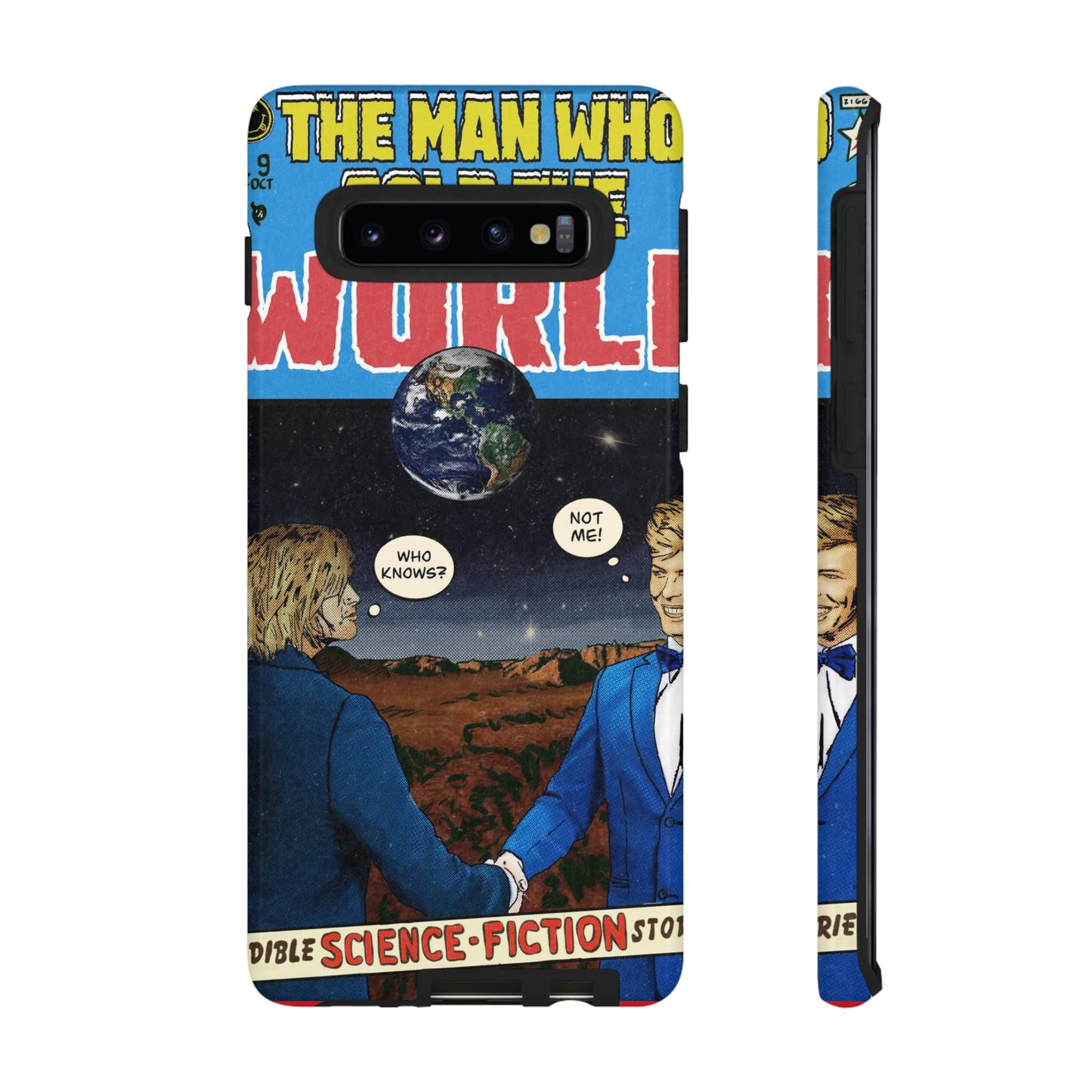 Nirvana & Bowie - Man Who Sold The World- Tough Phone Cases