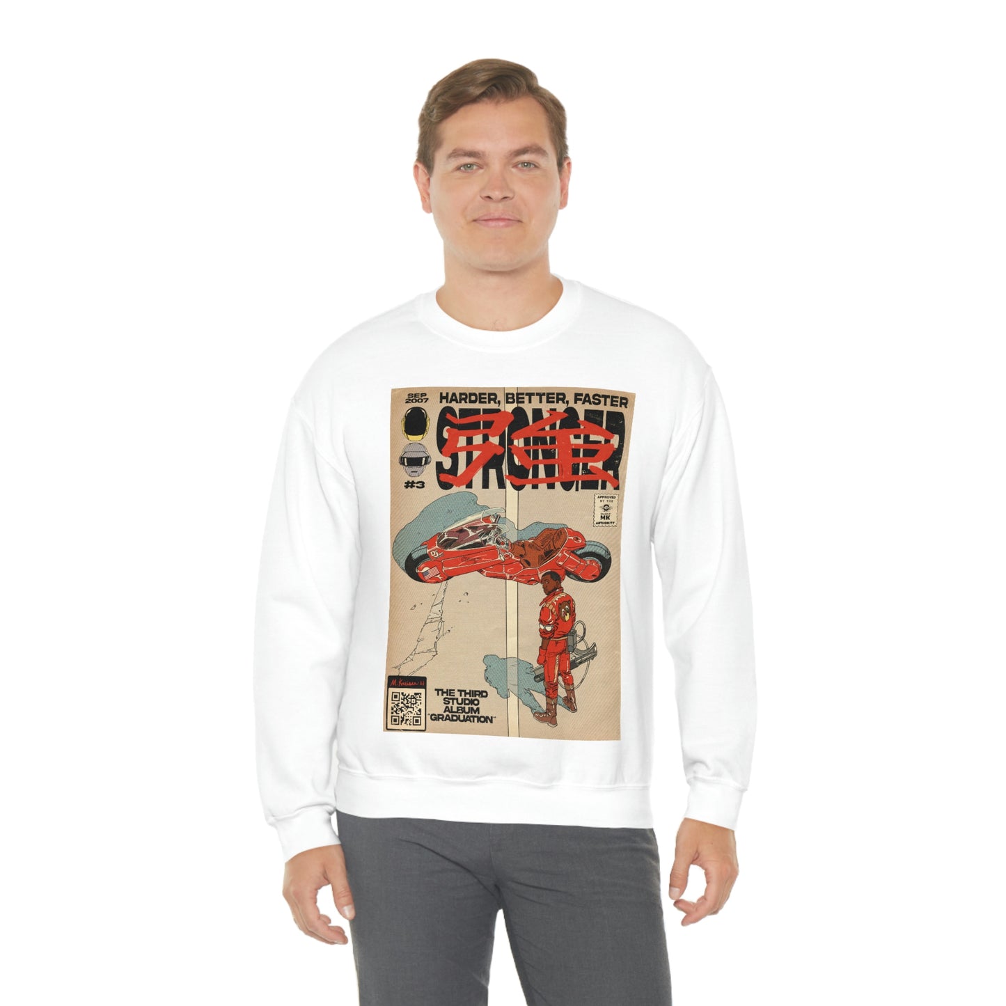 Kanye West - Stronger - Unisex Heavy Blend™ Crewneck Sweatshirt