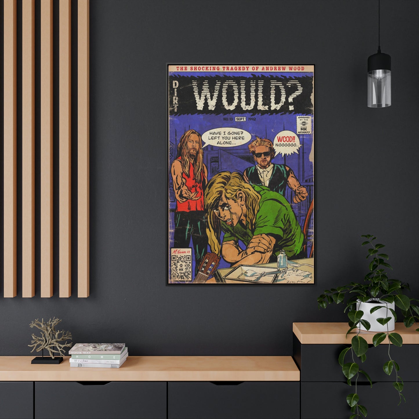 Alice In Chains - Would? - Gallery Canvas Wraps, Vertical Frame