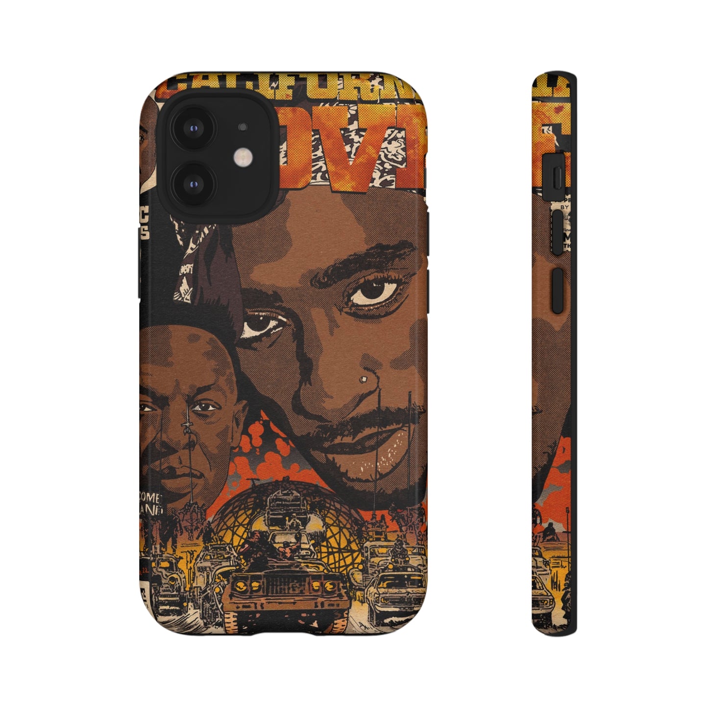 2pac & Dr. Dre - California Love- Tupac - Tough Phone Cases