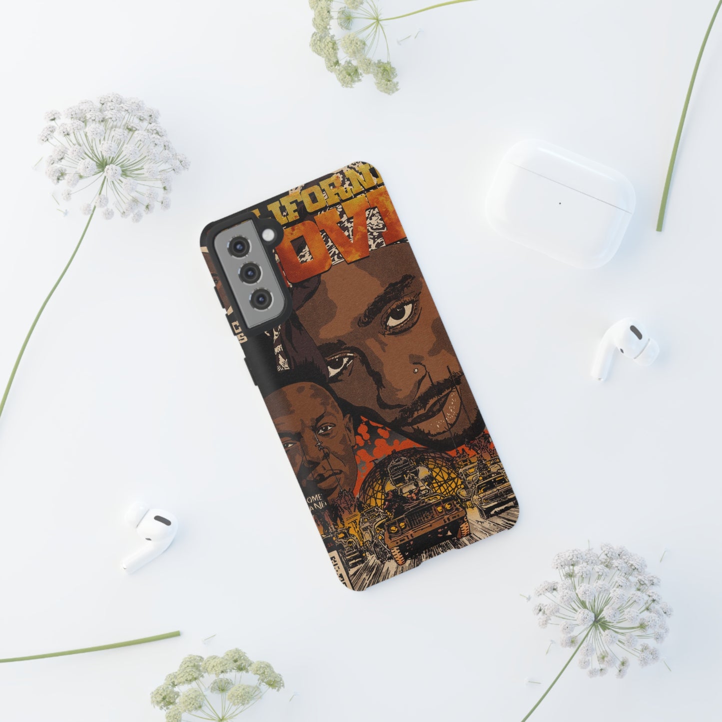 2pac & Dr. Dre - California Love- Tupac - Tough Phone Cases