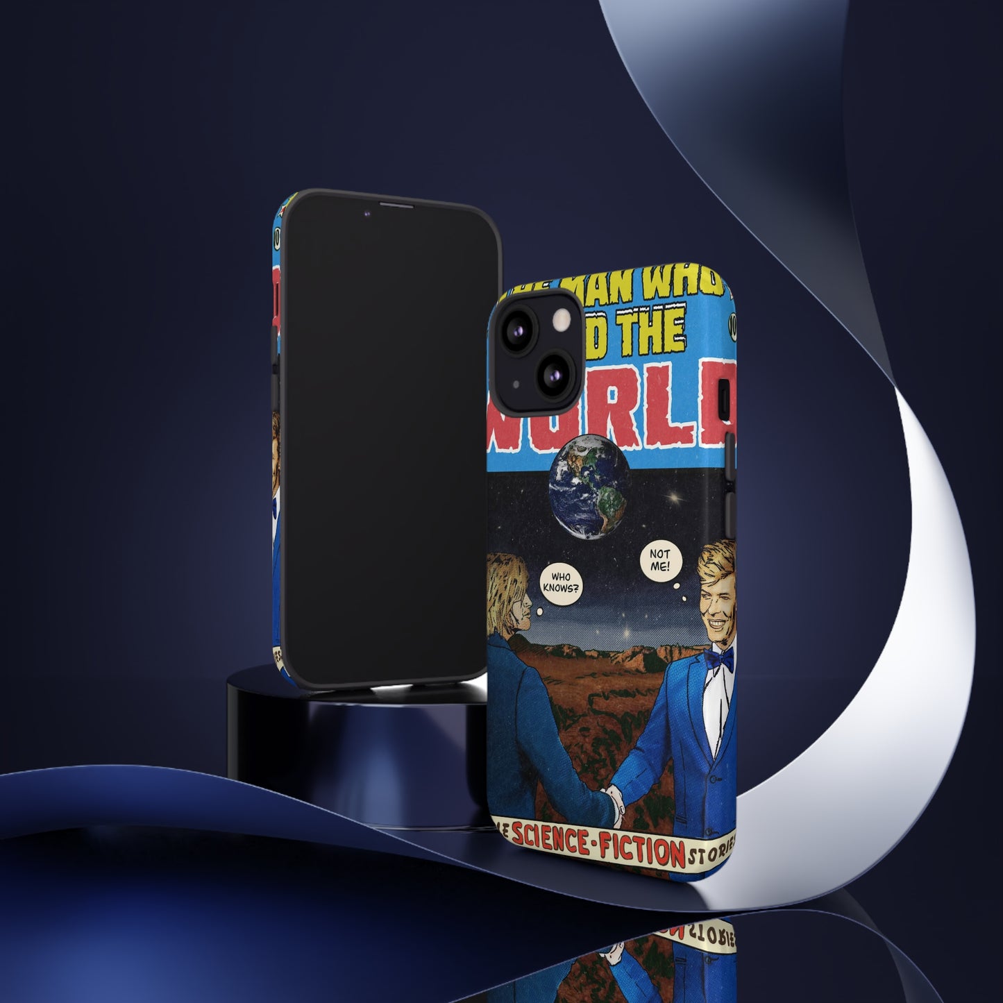 Nirvana & Bowie - Man Who Sold The World- Tough Phone Cases