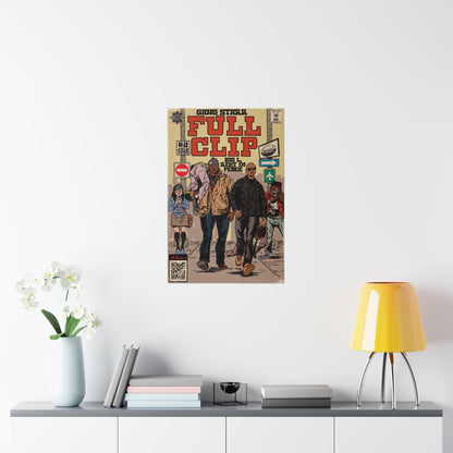 Gang Starr - Full Clip - Vertical Matte Poster