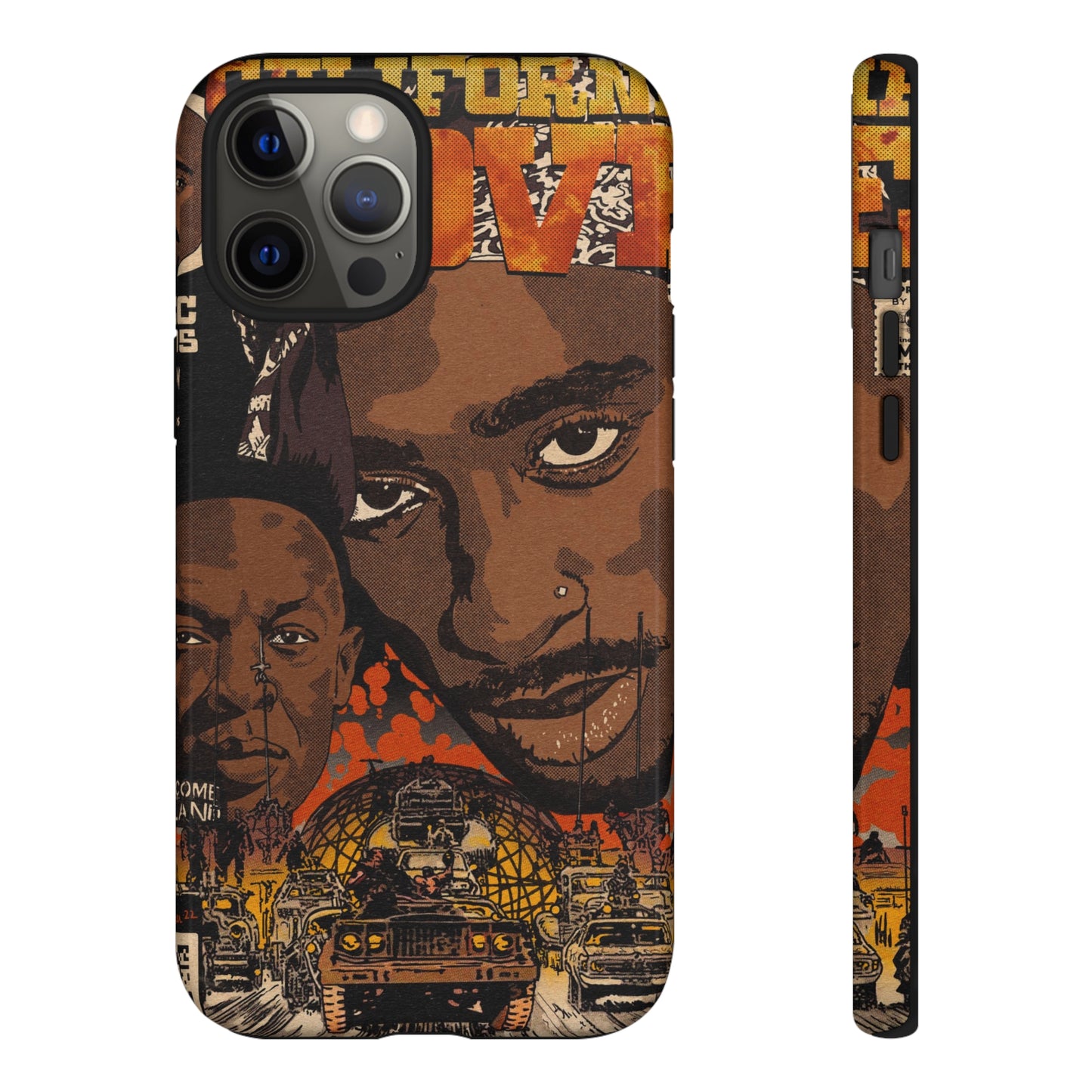 2pac & Dr. Dre - California Love- Tupac - Tough Phone Cases