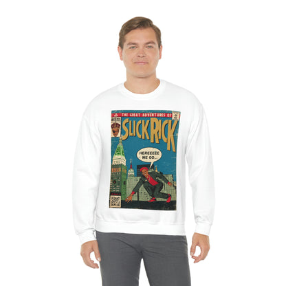 The Great Adventures of Slick Rick- Unisex Heavy Blend™ Crewneck Sweatshirt