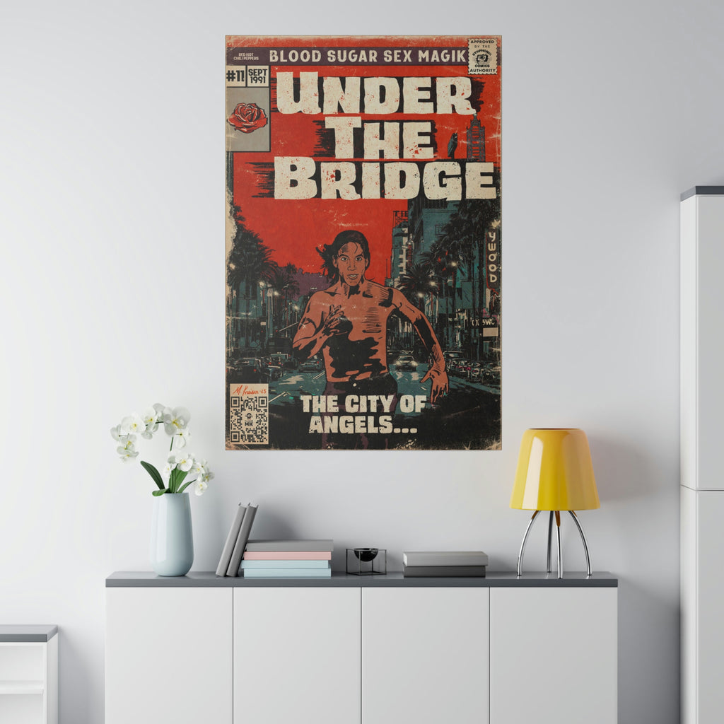 Under The Bridge - Matte Canvas, Stretched, 0.75"