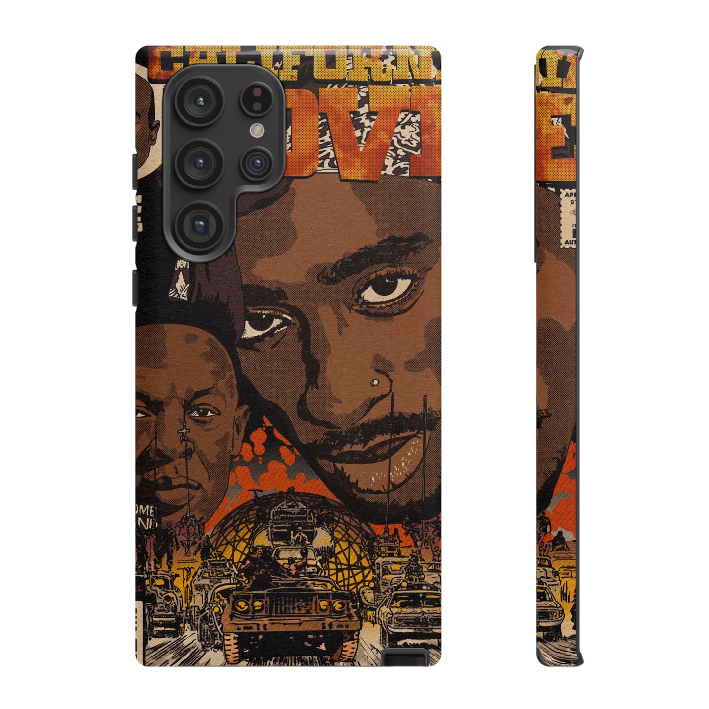 2pac & Dr. Dre - California Love- Tupac - Tough Phone Cases