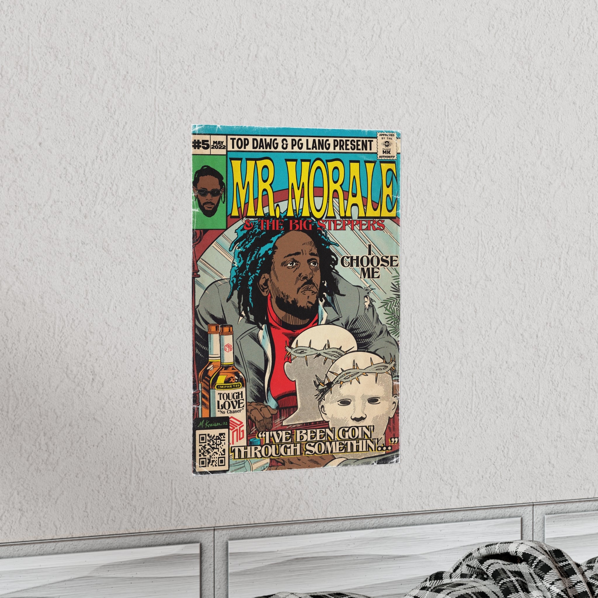 Mr. Morale & The Big Steppers - Vertical Matte Poster