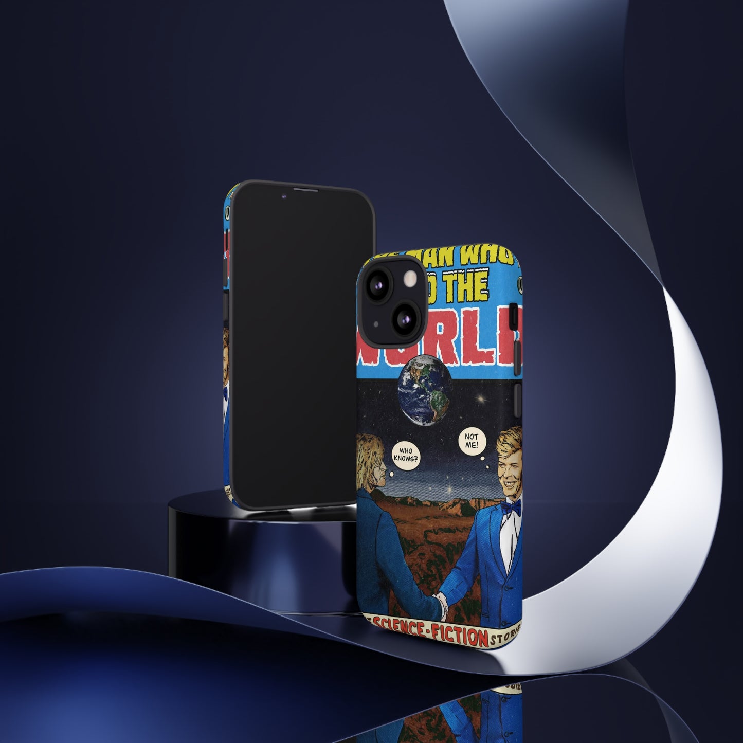 Nirvana & Bowie - Man Who Sold The World- Tough Phone Cases