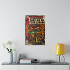 Take Me To Your Leader -  Matte Canvas, Stretched, 0.75"