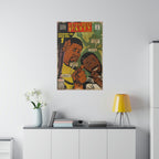 Lean Beef Patty - Matte Canvas, Stretched, 0.75"