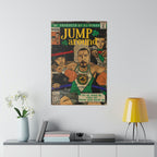Jump Around -  Matte Canvas, Stretched, 0.75"