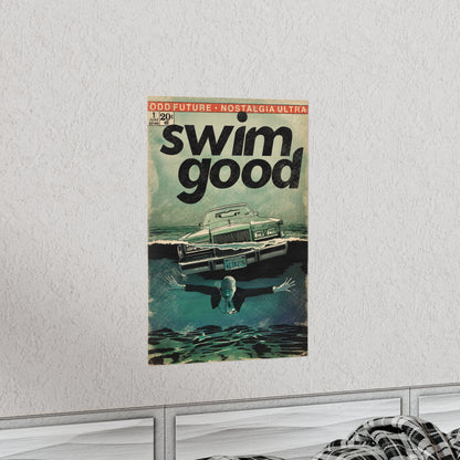 Frank Ocean- Swim Good - Vertical Matte Poster