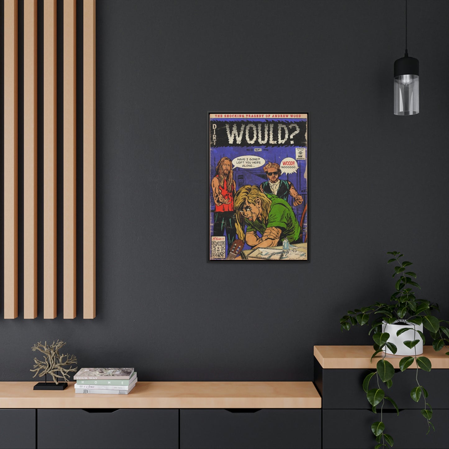 Alice In Chains - Would? - Gallery Canvas Wraps, Vertical Frame