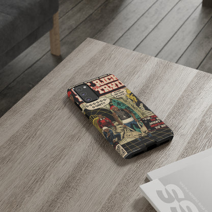 Get Rich Or Die Tryin - Comic Art Tough Phone Cases