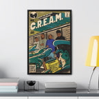 Cream Gallery Canvas Wraps, Vertical Frame