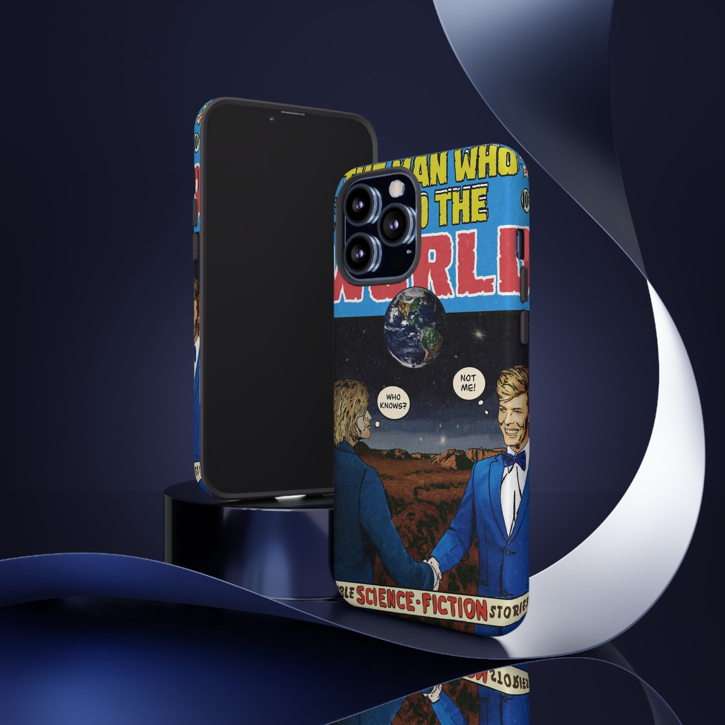 Nirvana & Bowie - Man Who Sold The World- Tough Phone Cases