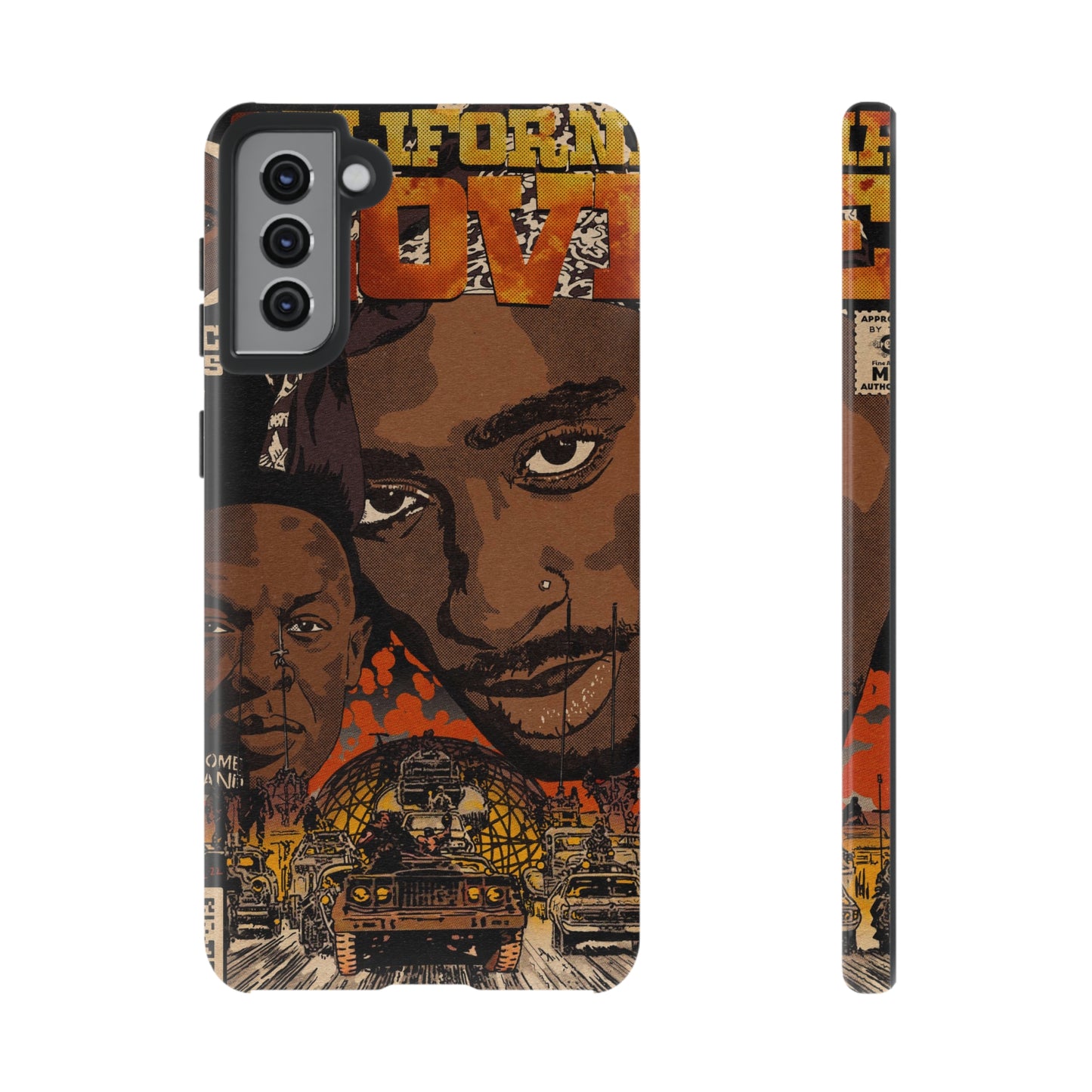 2pac & Dr. Dre - California Love- Tupac - Tough Phone Cases