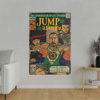 Jump Around -  Matte Canvas, Stretched, 0.75"
