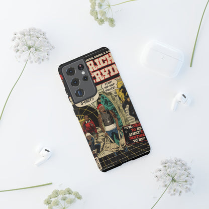 Get Rich Or Die Tryin - Comic Art Tough Phone Cases