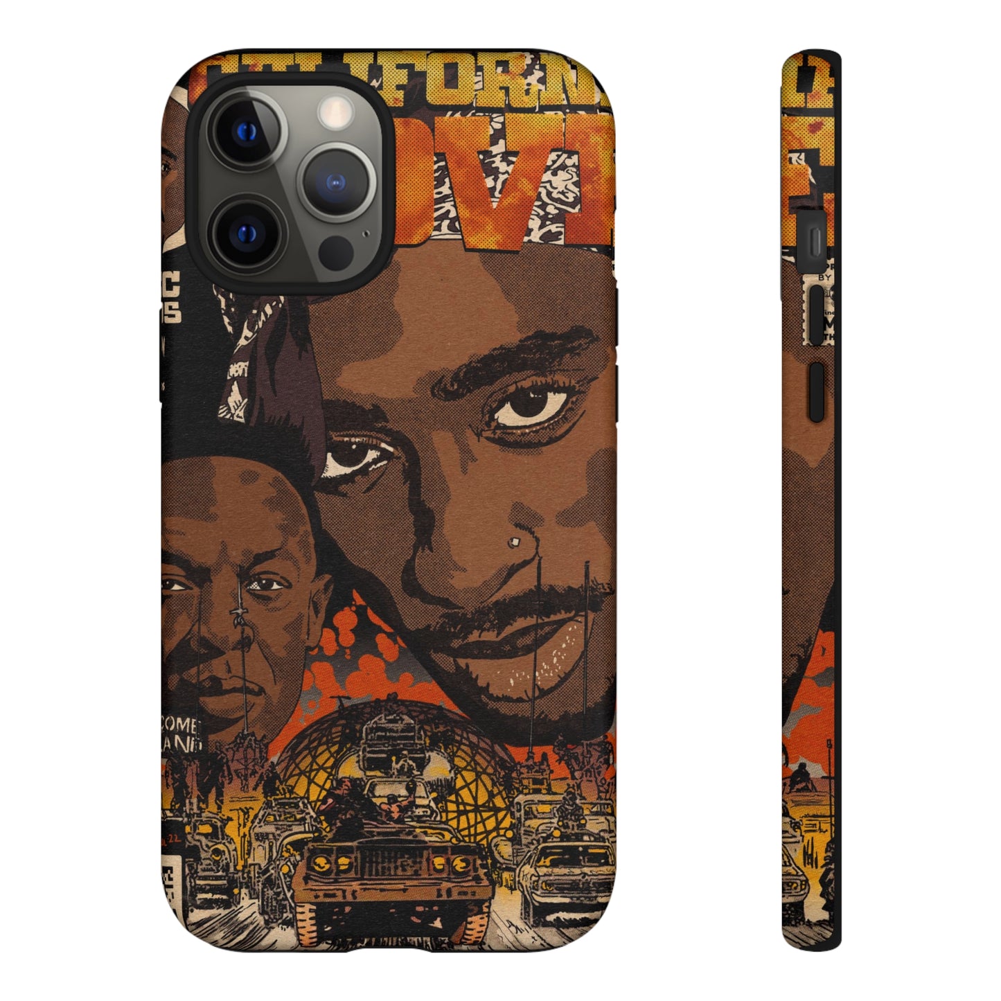 2pac & Dr. Dre - California Love- Tupac - Tough Phone Cases