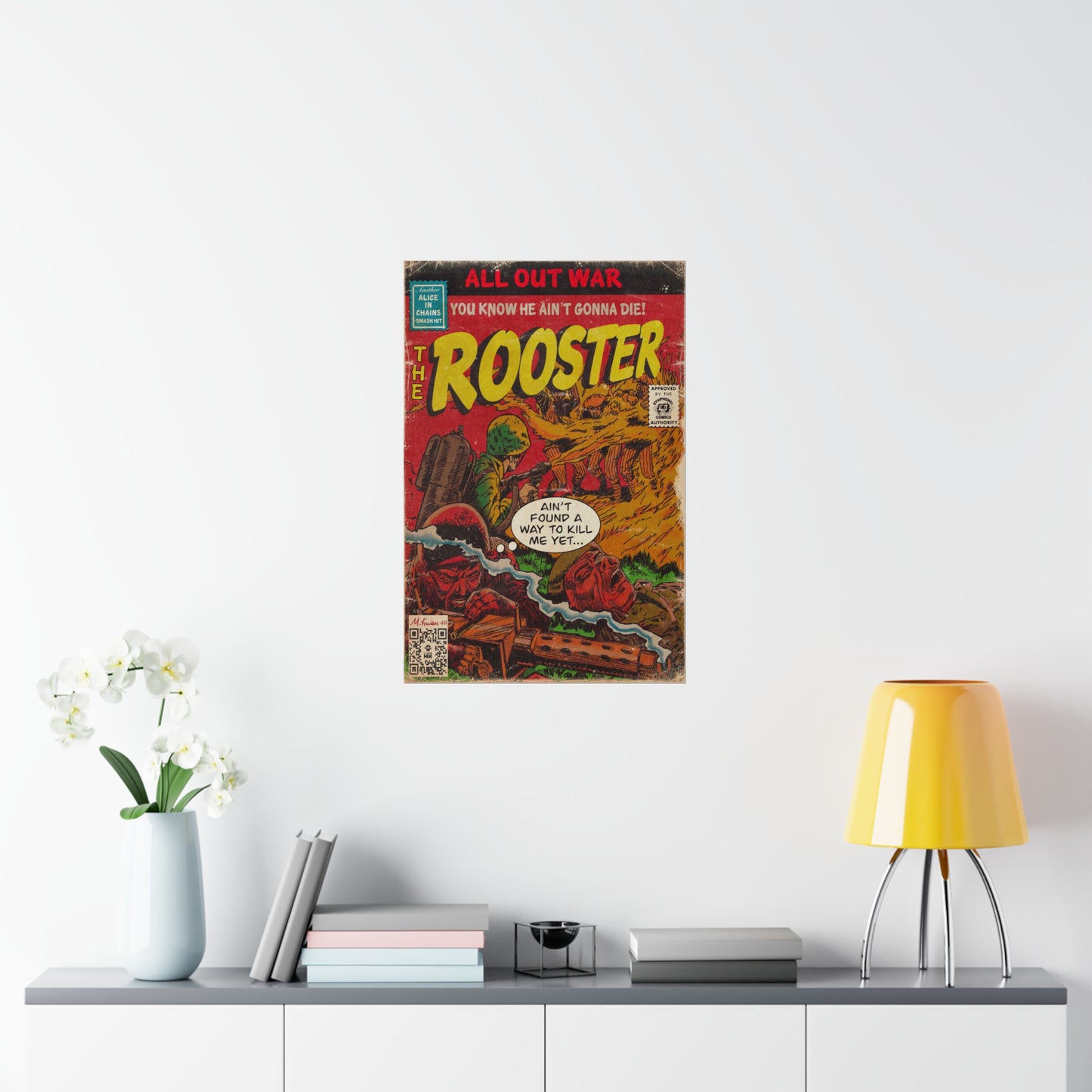 Alice In Chains - Rooster - Vertical Matte Poster