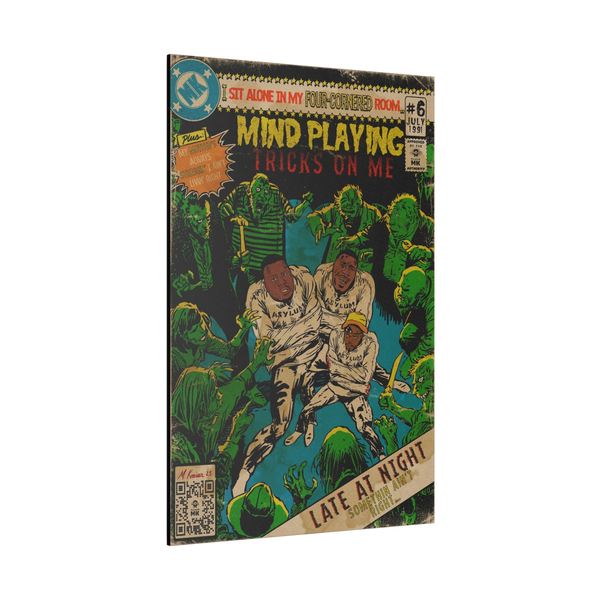Mind Playing Tricks - Matte Canvas, Stretched, 0.75"
