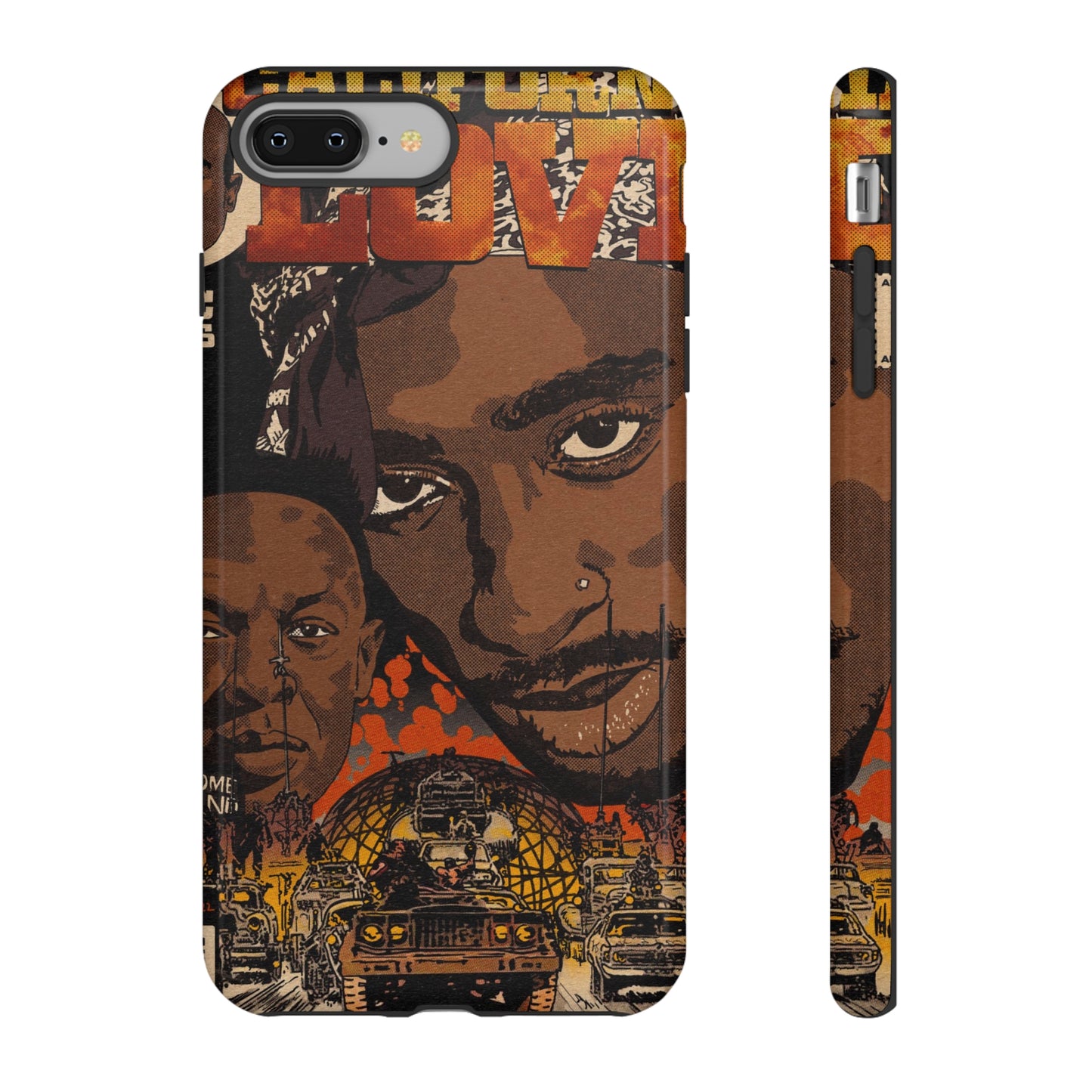 2pac & Dr. Dre - California Love- Tupac - Tough Phone Cases