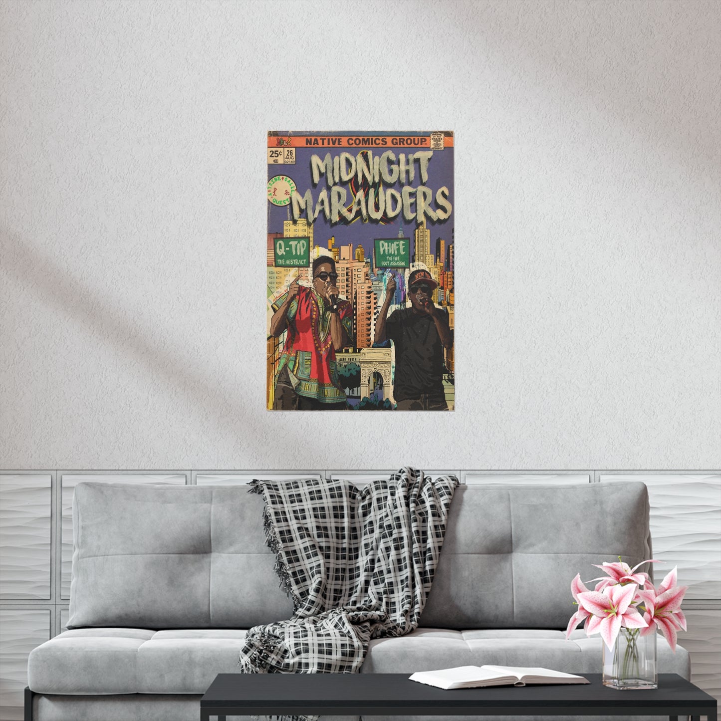 A Tribe Called Quest - Midnight Marauders- Vertical Matte Poster