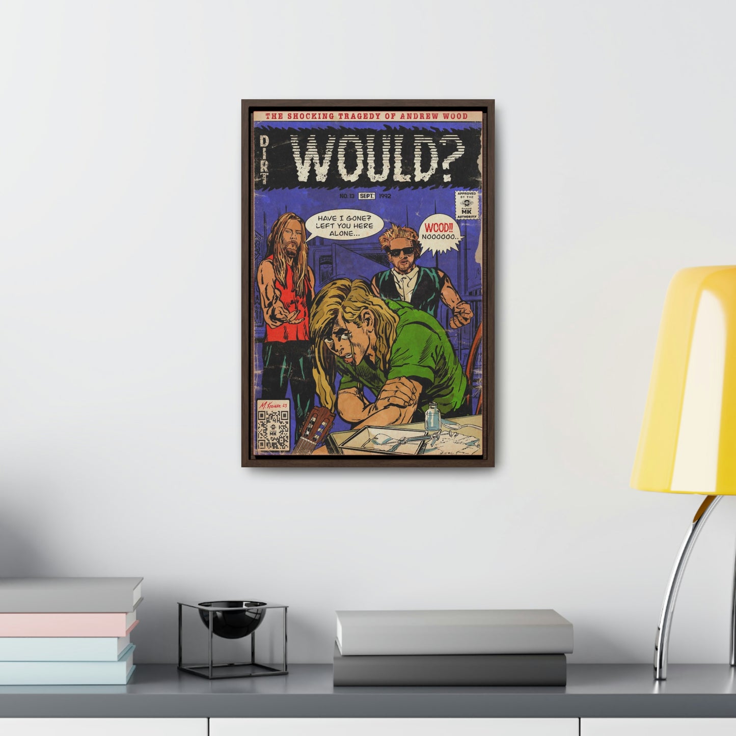 Alice In Chains - Would? - Gallery Canvas Wraps, Vertical Frame