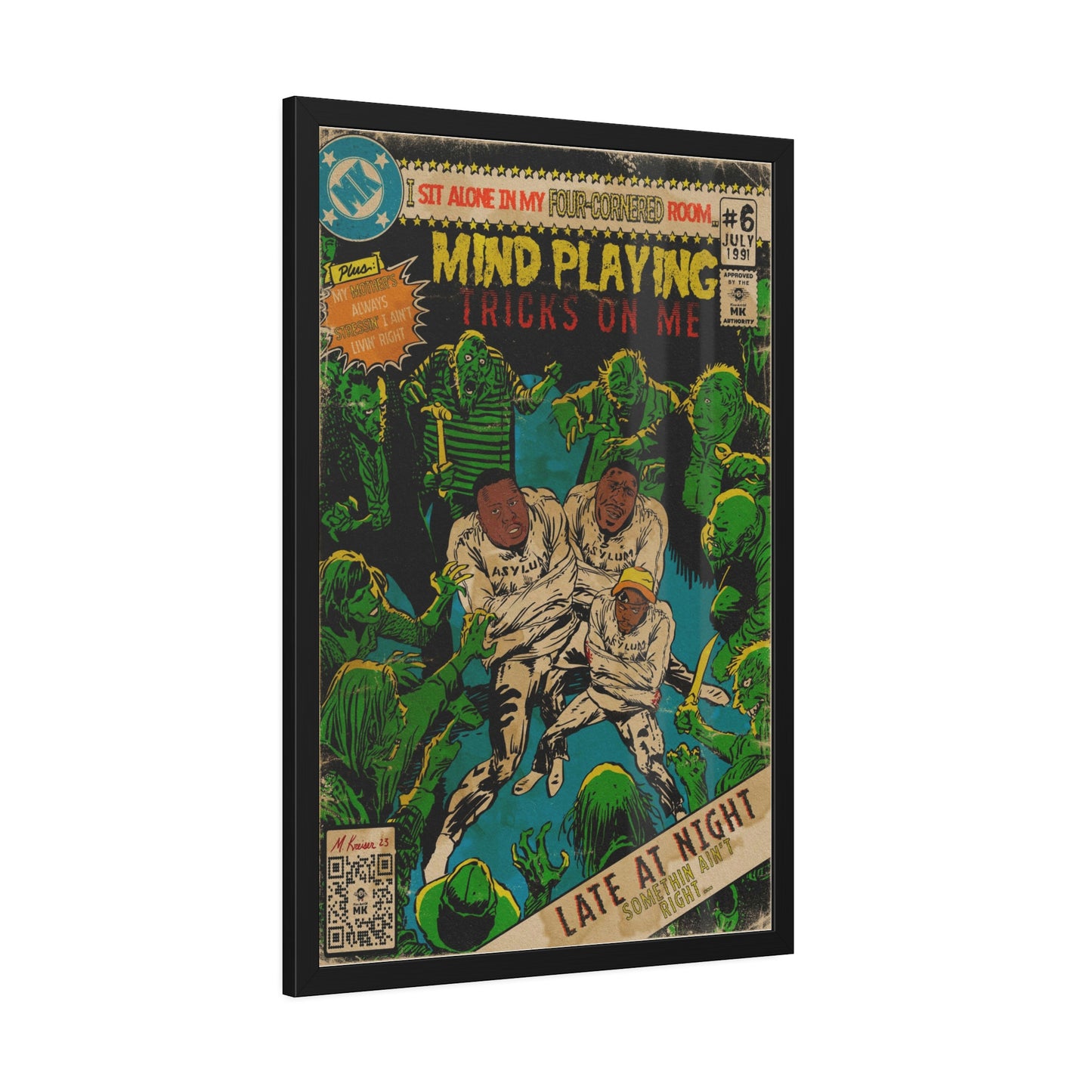 Gets Boys - Mind Playing Tricks - Framed Paper Posters
