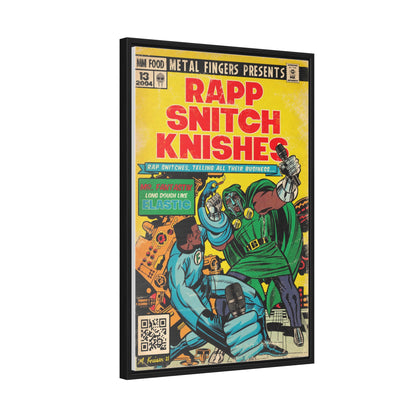 MF DOOM - Rapp Snitch Knishes - Gallery Canvas Wraps, Vertical Frame