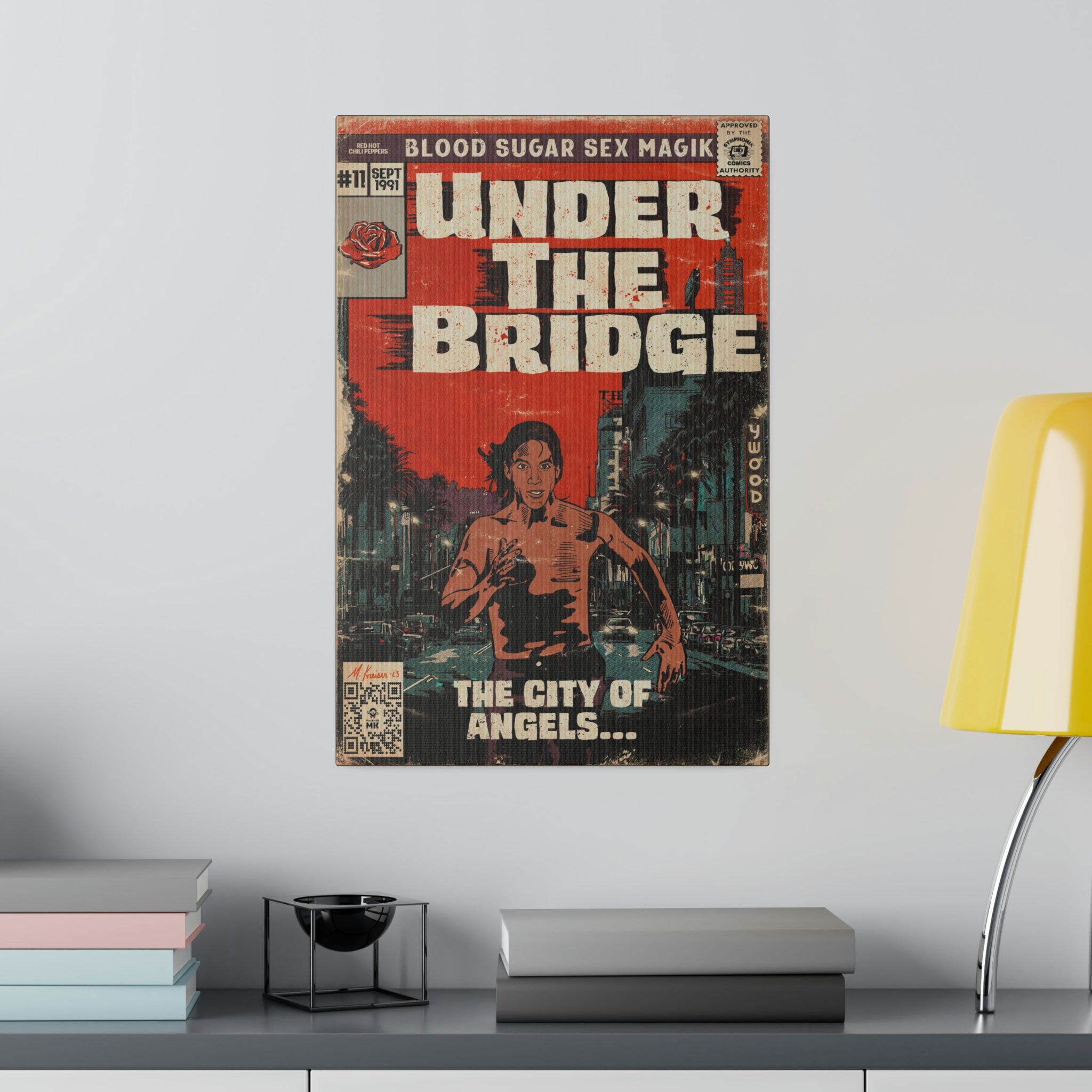 Under The Bridge - Matte Canvas, Stretched, 0.75"