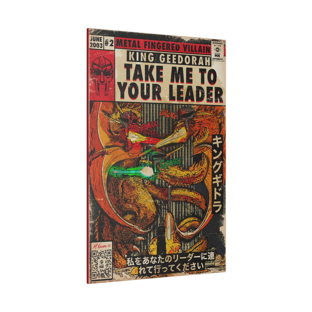 Take Me To Your Leader -  Matte Canvas, Stretched, 0.75"