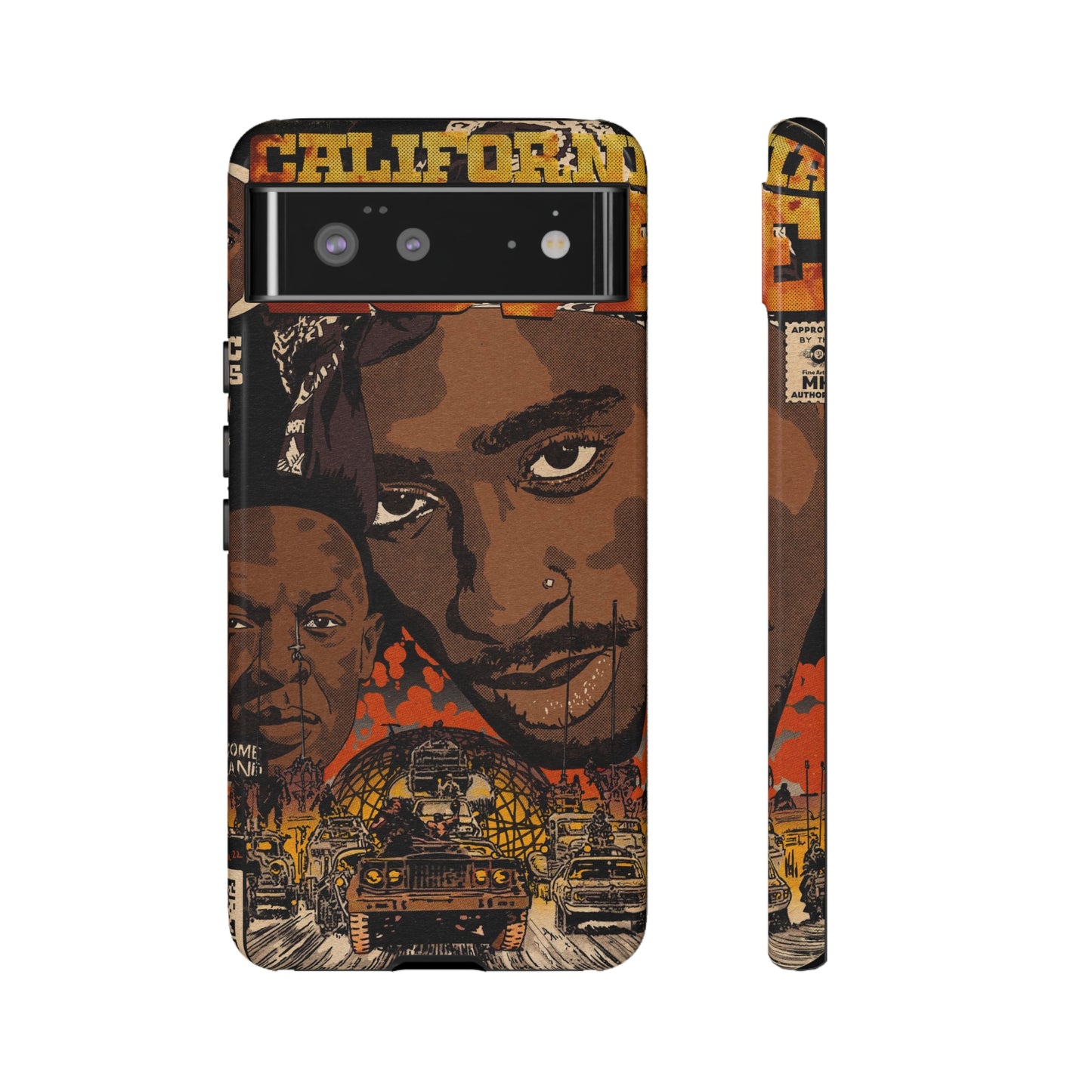 2pac & Dr. Dre - California Love- Tupac - Tough Phone Cases
