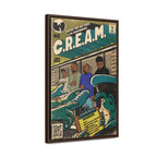 Cream Gallery Canvas Wraps, Vertical Frame