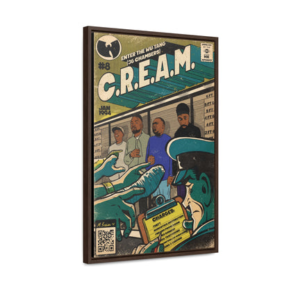 C.R.E.A.M - Gallery Canvas Wraps, Vertical Frame