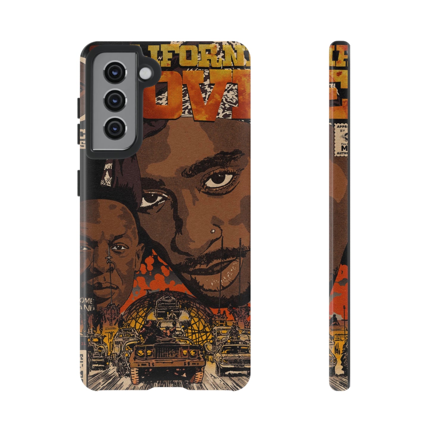 2pac & Dr. Dre - California Love- Tupac - Tough Phone Cases