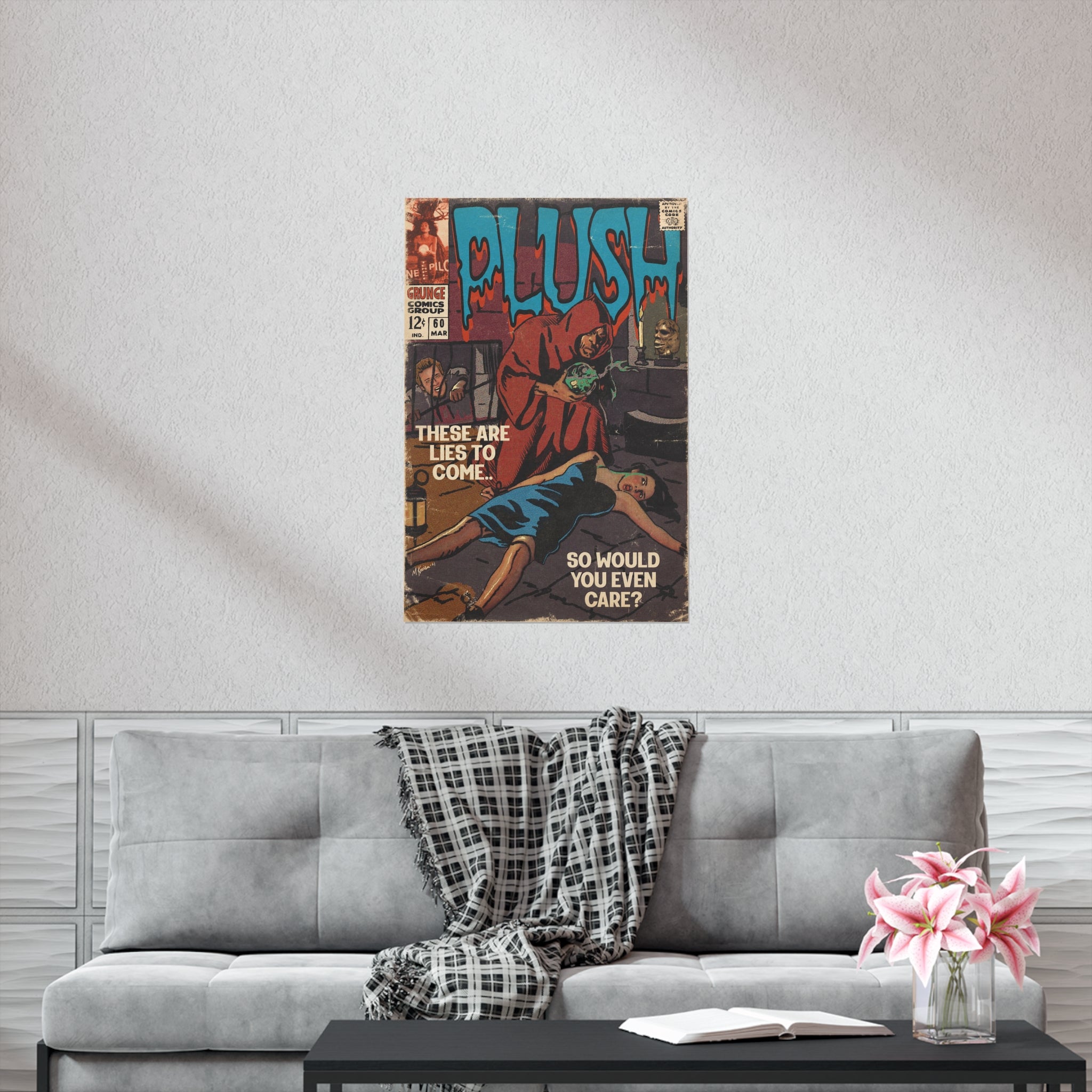 Plush - Vertical Matte Poster