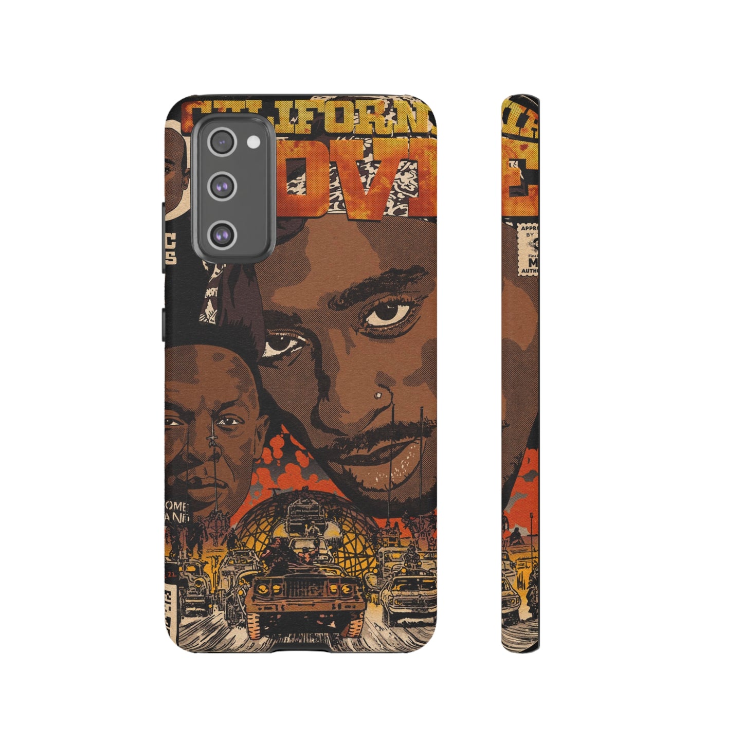2pac & Dr. Dre - California Love- Tupac - Tough Phone Cases
