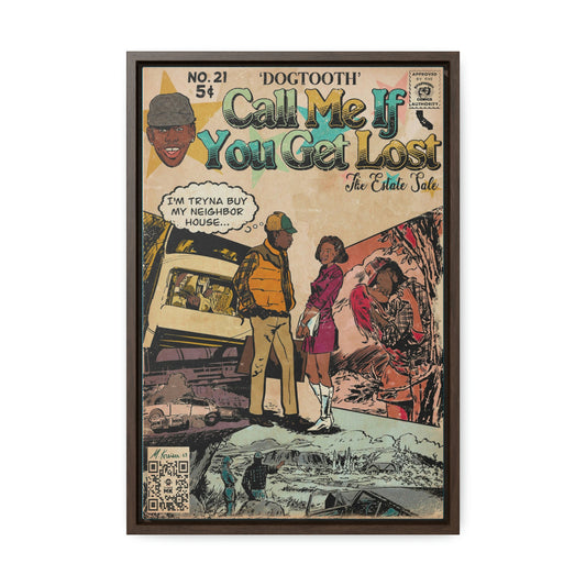 Tyler, The Creator- DOGTOOTH -  Gallery Canvas Wraps, Vertical Frame
